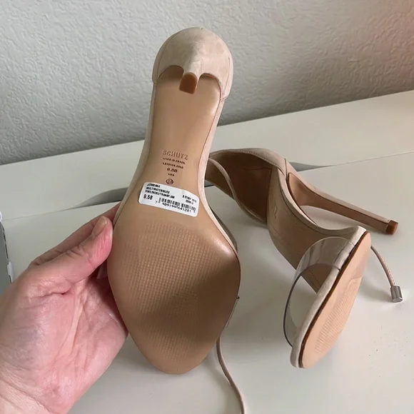 Schultz Josseana nude heels size 9.5 - Picture 8 of 10